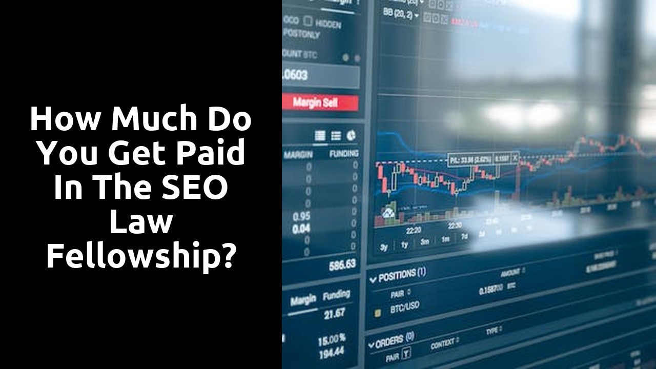 How much do you get paid in the SEO law fellowship?