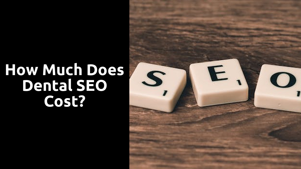 How much does dental SEO cost?