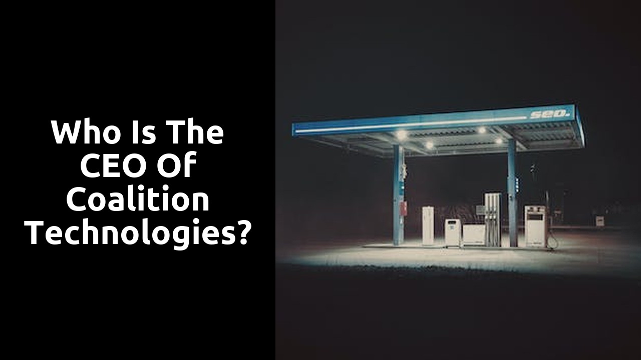 Who is the CEO of Coalition Technologies?